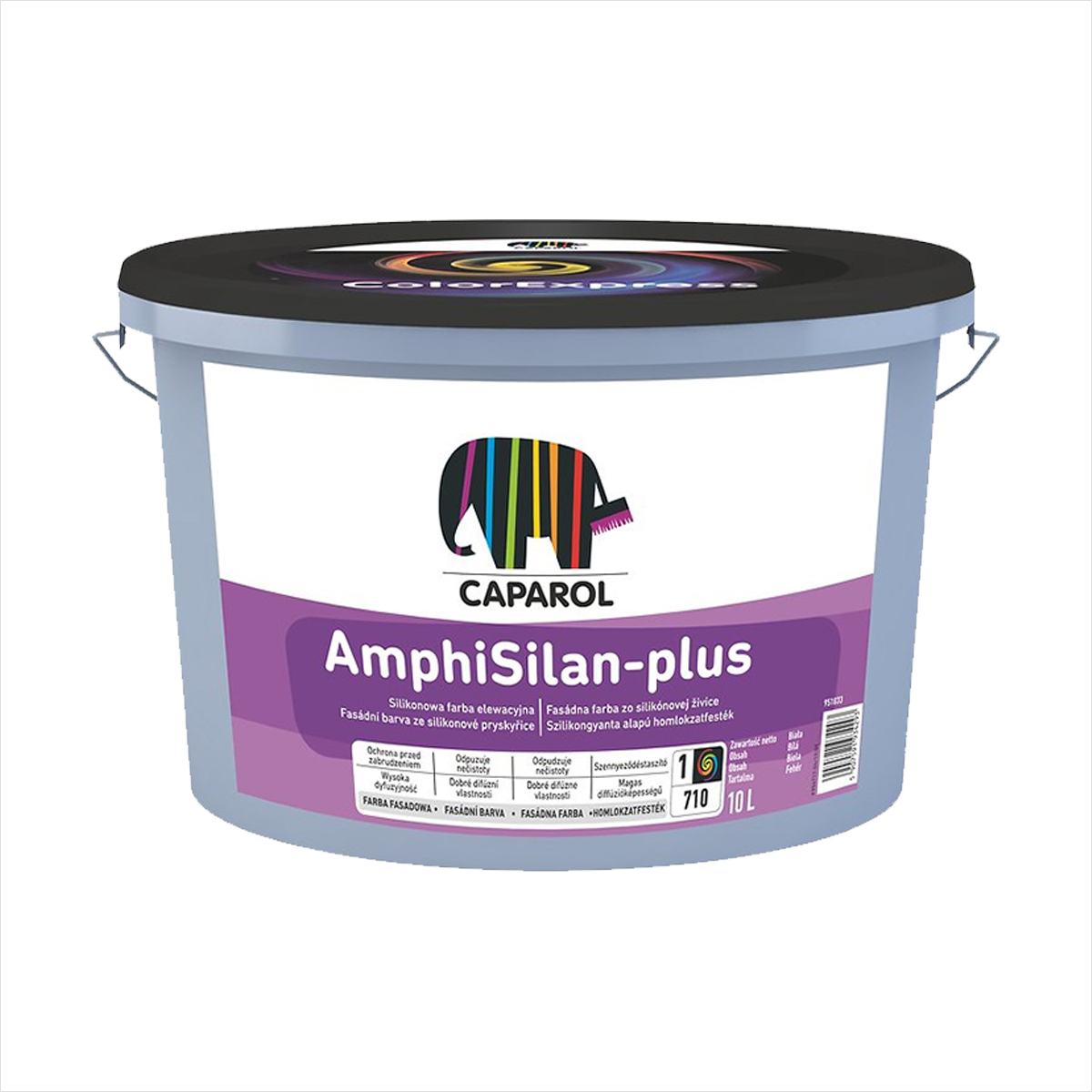 AmphiSilan - Vopsea siliconică hidrofobă pentru fațade mate.